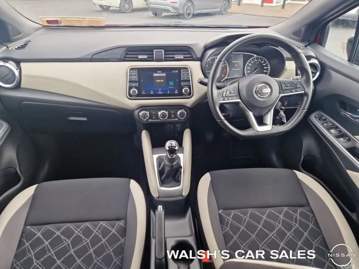 Nissan Micra Hatchback, Petrol, 2022, Red