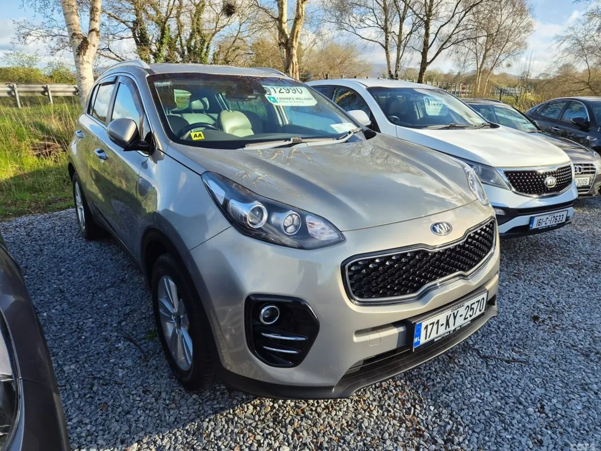 Kia Sportage SUV, Diesel, 2017, Grey