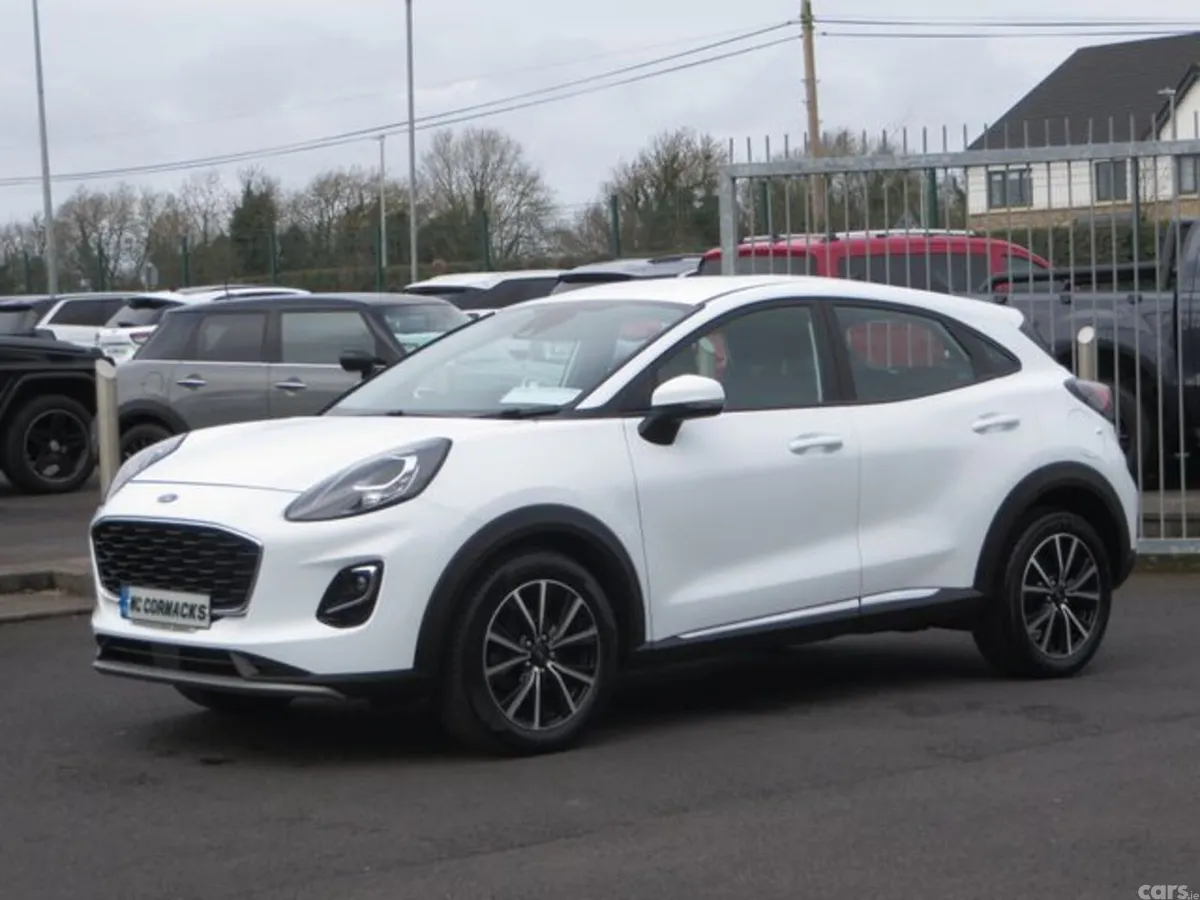 Ford Puma Hatchback, Petrol Hybrid, 2023, White