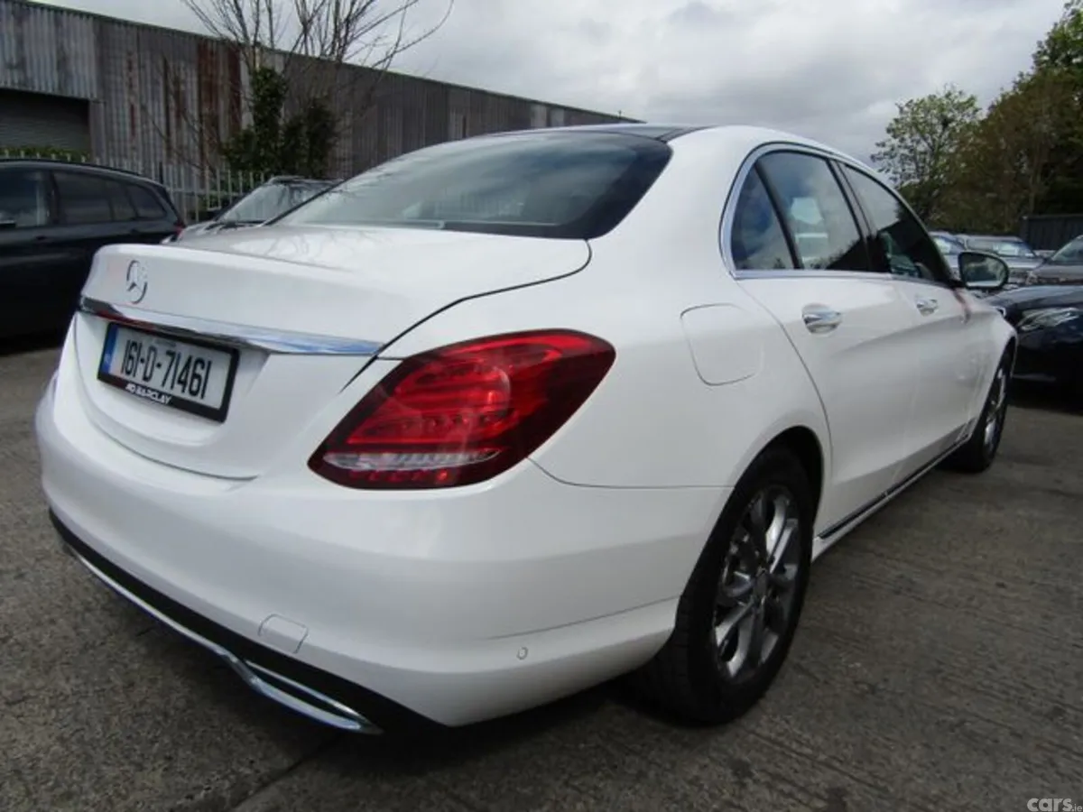 Mercedes-Benz C-Class Saloon, Diesel Hybrid, 2016, White