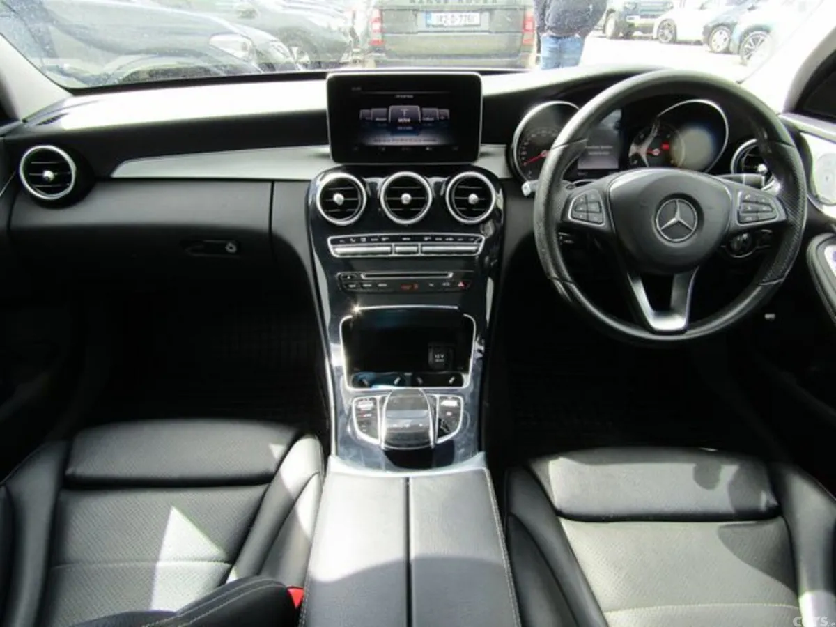 Mercedes-Benz C-Class Saloon, Diesel Hybrid, 2016, White