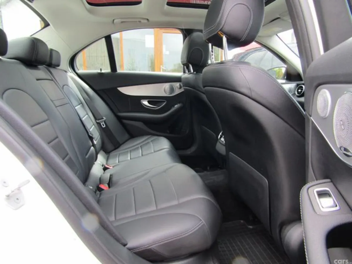 Mercedes-Benz C-Class Saloon, Diesel Hybrid, 2016, White