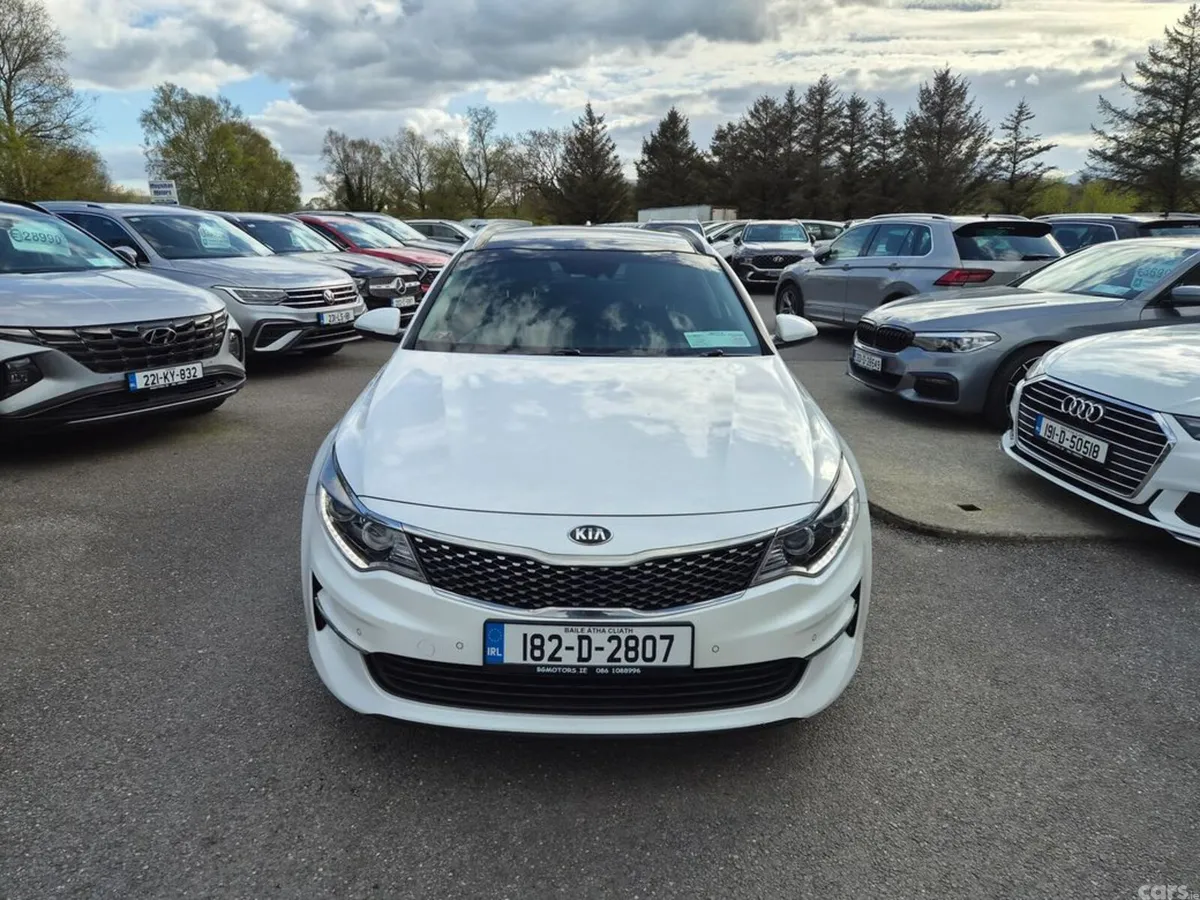 Kia Optima Estate, Diesel, 2018, White