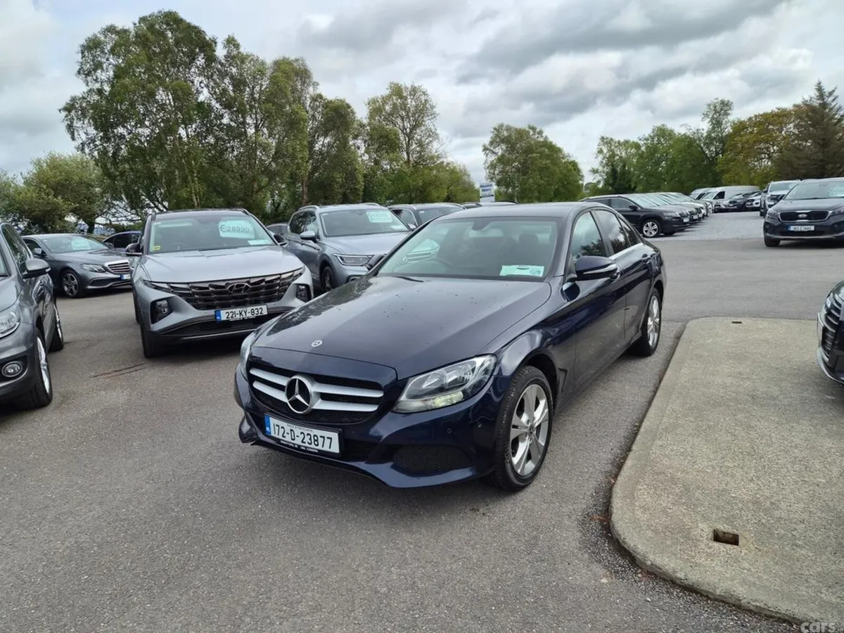 Mercedes-Benz C-Class Saloon, Diesel, 2017, Blue