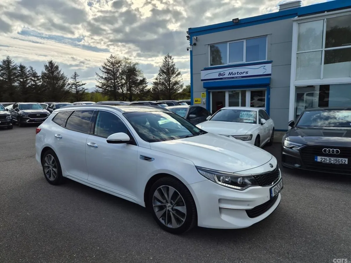 Kia Optima Estate, Diesel, 2018, White