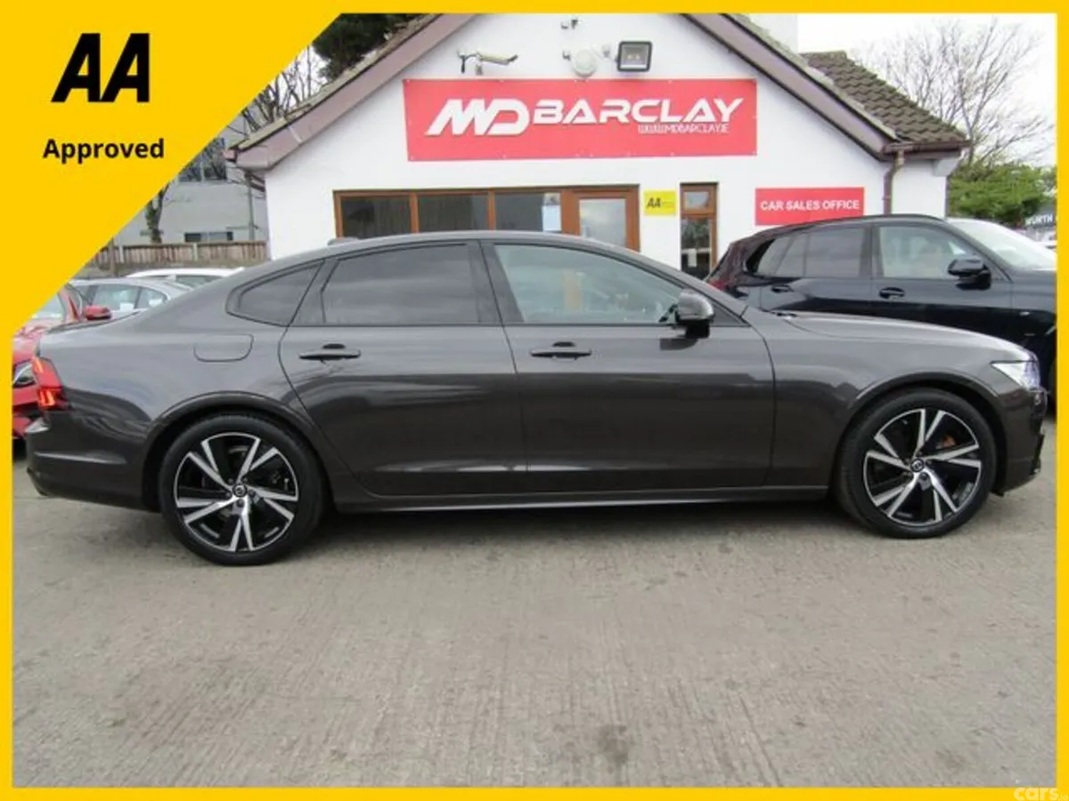 Volvo S90 Saloon, Petrol Plug-in Hybrid, 2021, Grey