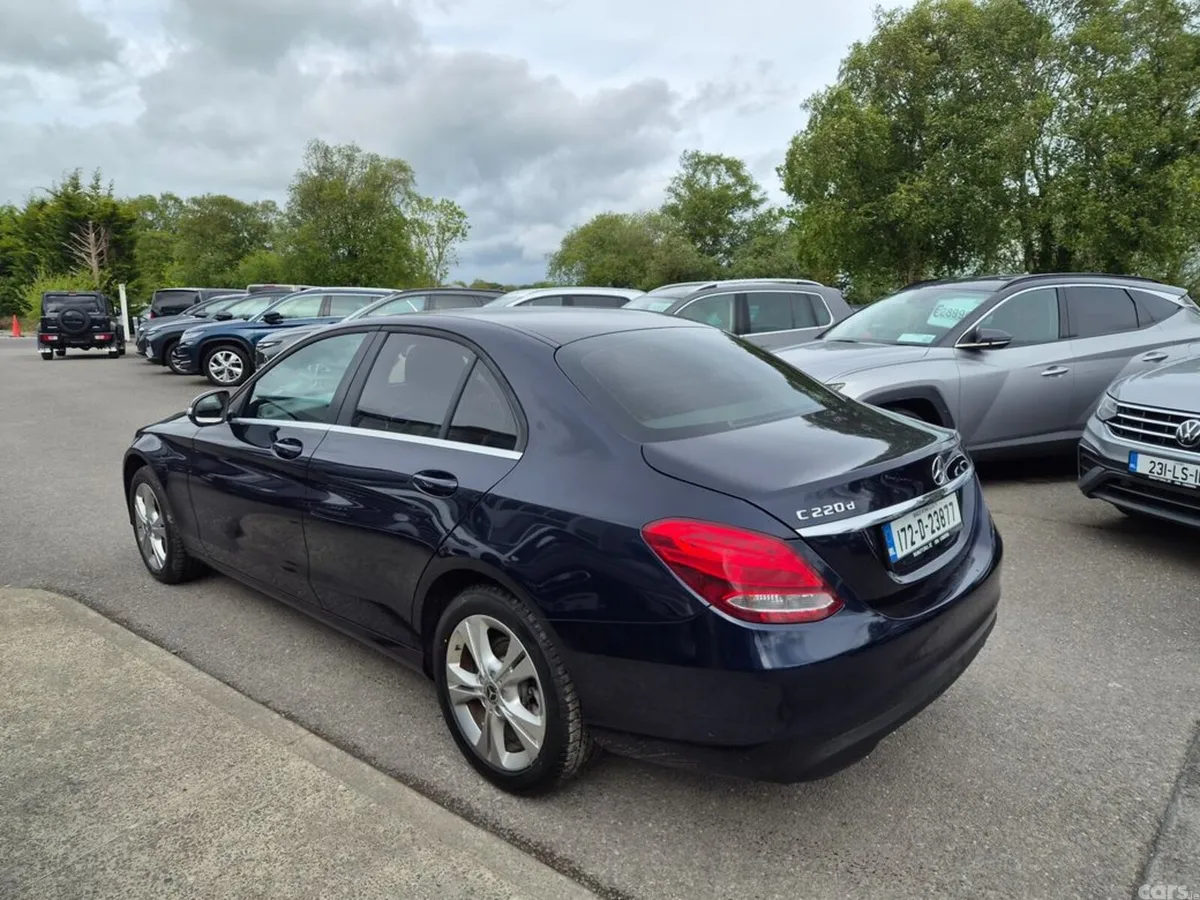 Mercedes-Benz C-Class Saloon, Diesel, 2017, Blue