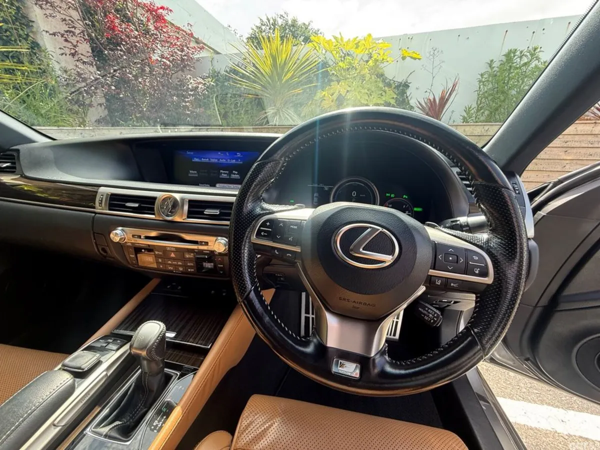 Lexus GS Saloon, Petrol Hybrid, 2017, Silver