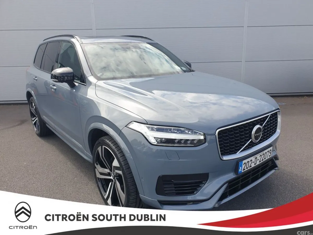 Volvo XC90 SUV, Petrol Plug-in Hybrid, 2020, Grey