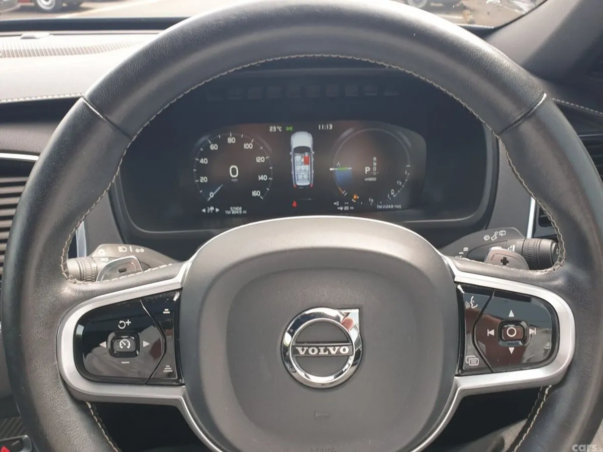 Volvo XC90 SUV, Petrol Plug-in Hybrid, 2020, Grey