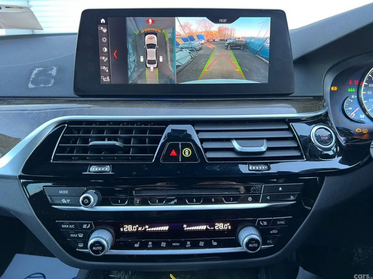 BMW 5-Series Saloon, Petrol Plug-in Hybrid, 2017, White