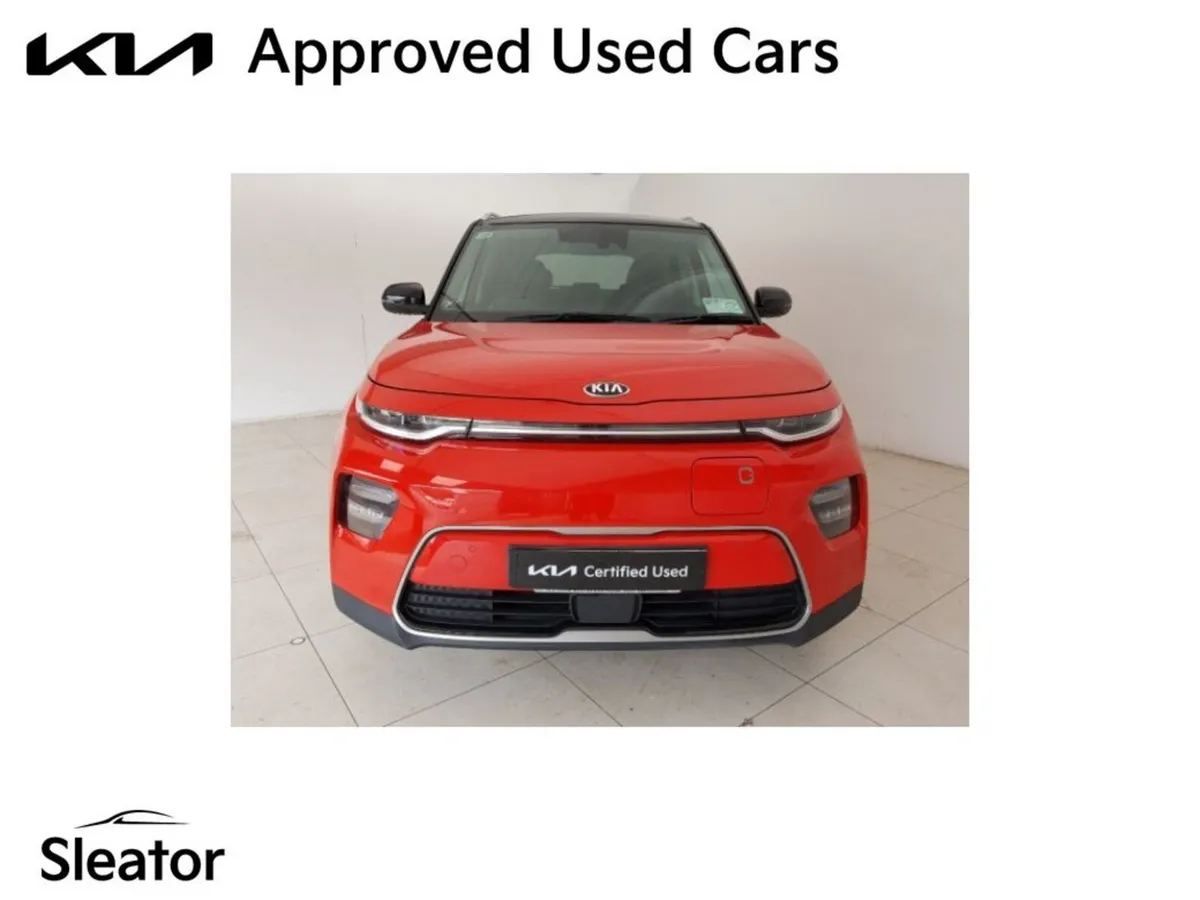 Kia Soul Hatchback, Electric, 2020, Red