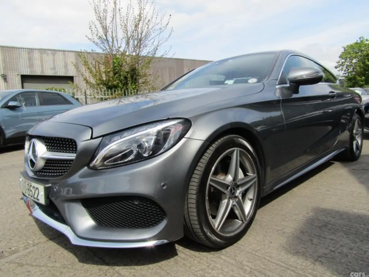 Mercedes-Benz C-Class Coupe, Diesel, 2017, Grey