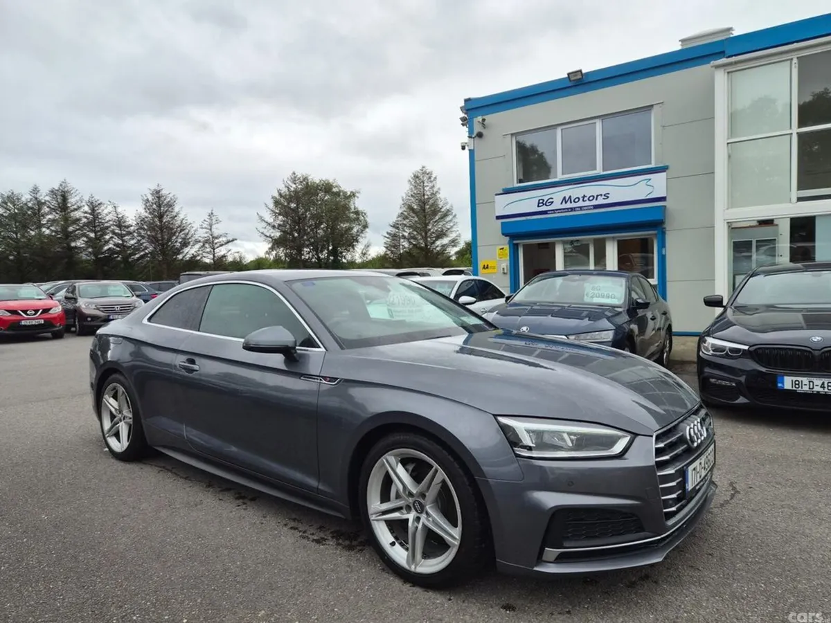 Audi A5 Coupe, Diesel, 2017, Grey