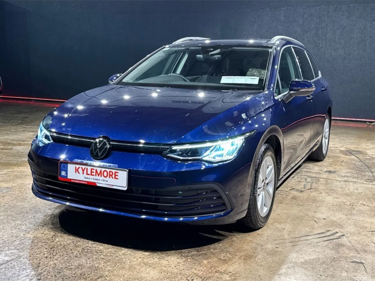 Volkswagen Golf Estate, Petrol Hybrid, 2023, Blue