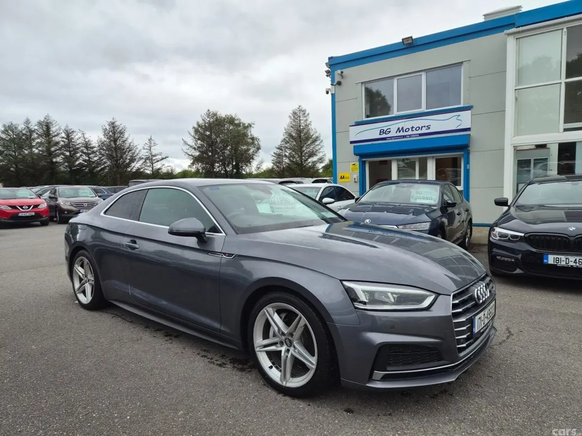 Audi A5 Coupe, Diesel, 2017, Grey