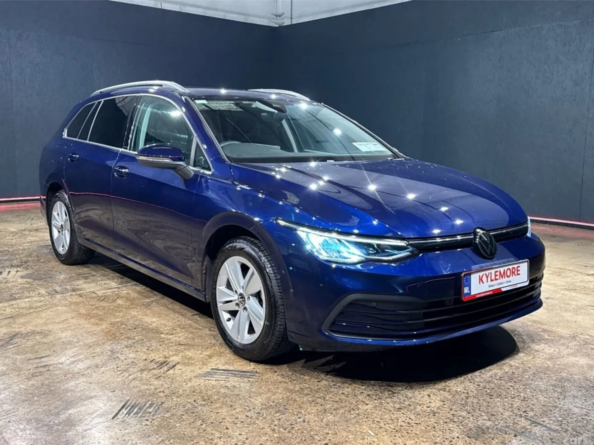 Volkswagen Golf Estate, Petrol Hybrid, 2023, Blue