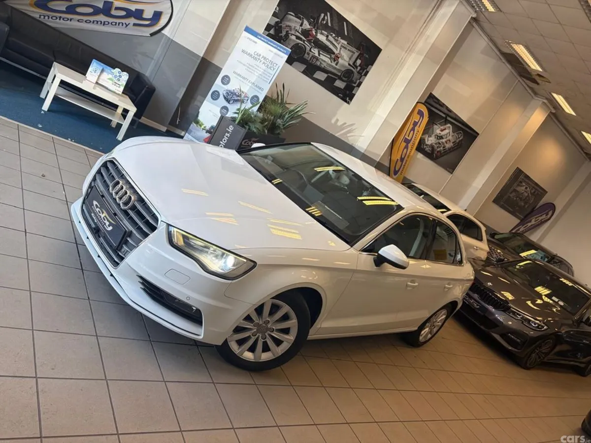 Audi A3 Saloon, Petrol, 2015, White