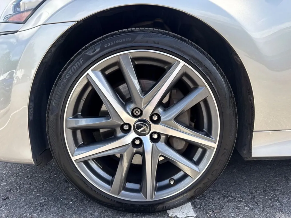 Lexus GS Saloon, Petrol Hybrid, 2017, Silver
