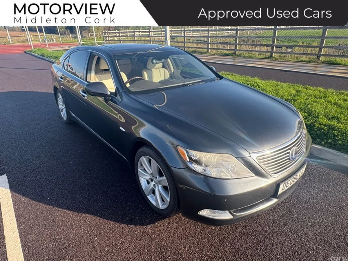 Lexus LS Saloon, Petrol Hybrid, 2008, Grey