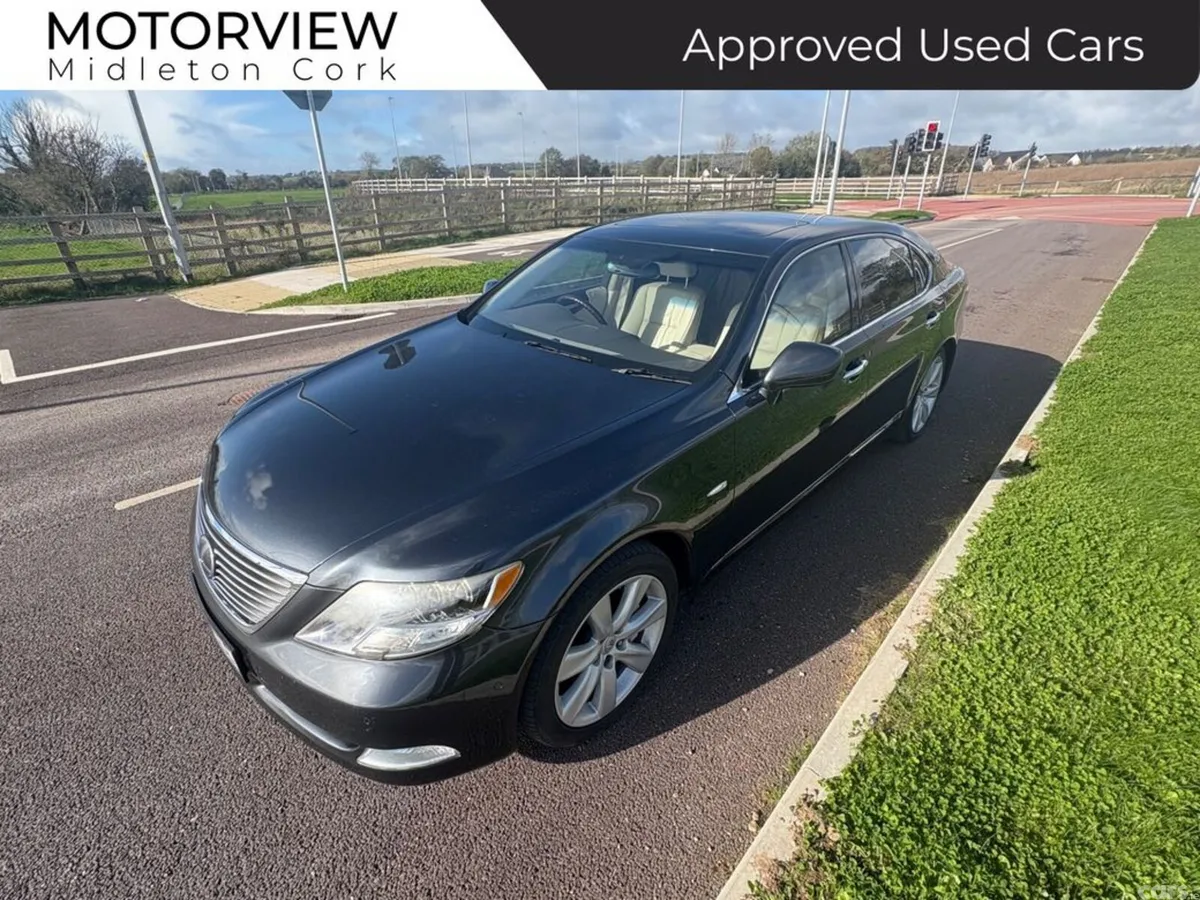 Lexus LS Saloon, Petrol Hybrid, 2008, Grey