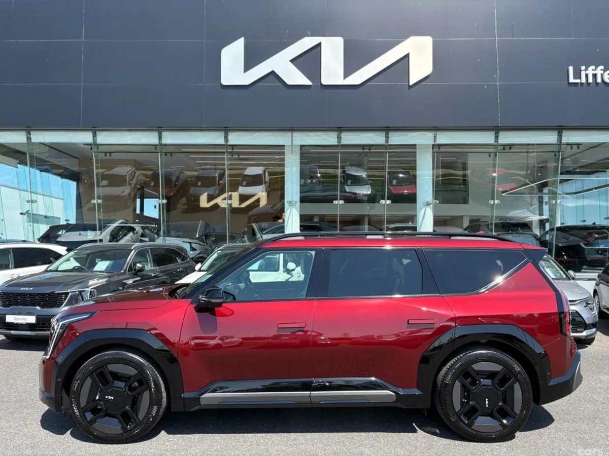 Kia EV9 SUV, Electric, 2026, Red