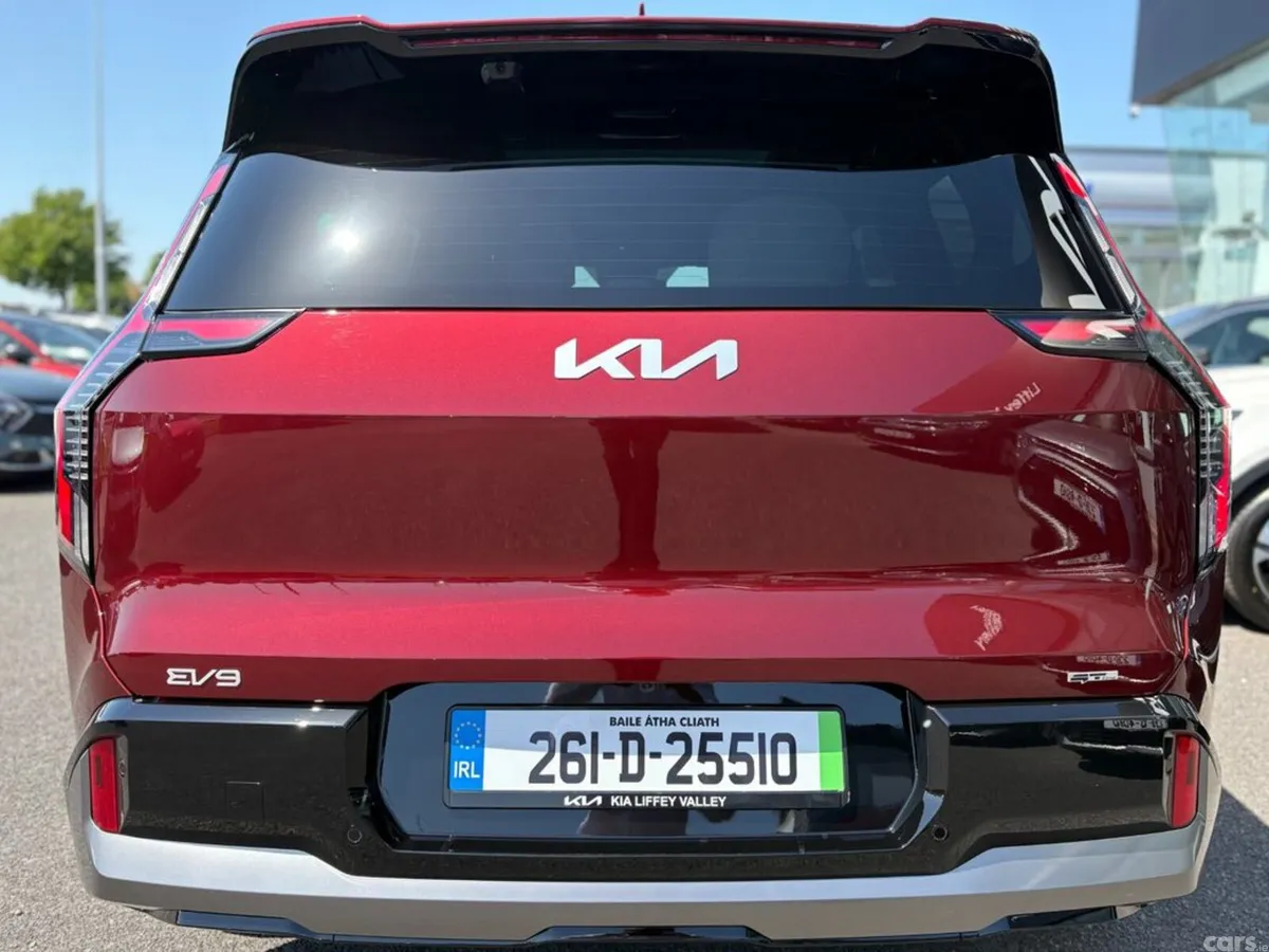 Kia EV9 SUV, Electric, 2026, Red