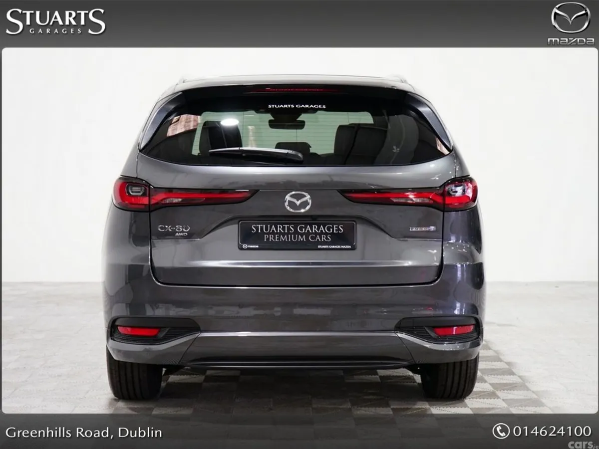 Mazda CX-80 SUV, Petrol Plug-in Hybrid, 2026, Grey