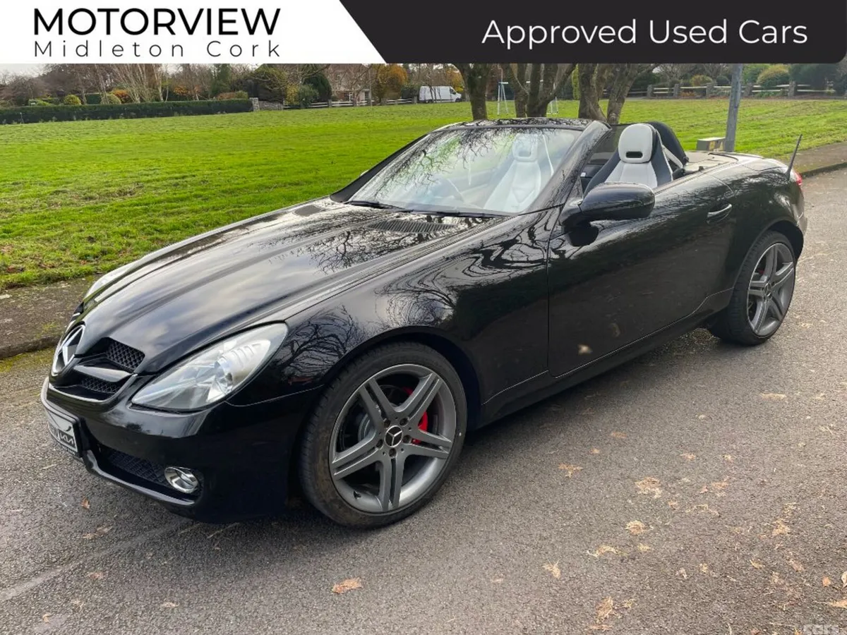 Mercedes-Benz SLK Convertible, Petrol, 2009, Black