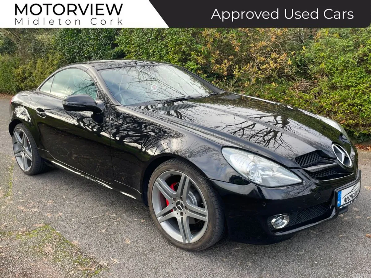 Mercedes-Benz SLK Convertible, Petrol, 2009, Black