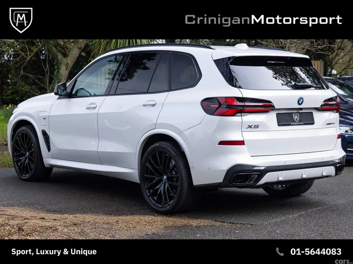 BMW X5 SUV, Petrol Plug-in Hybrid, 2025, White