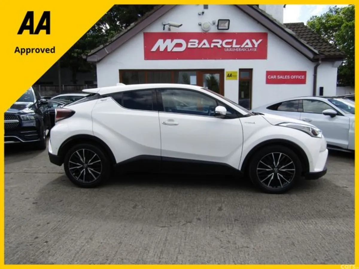 Toyota C-HR Hatchback, Petrol Hybrid, 2019, White