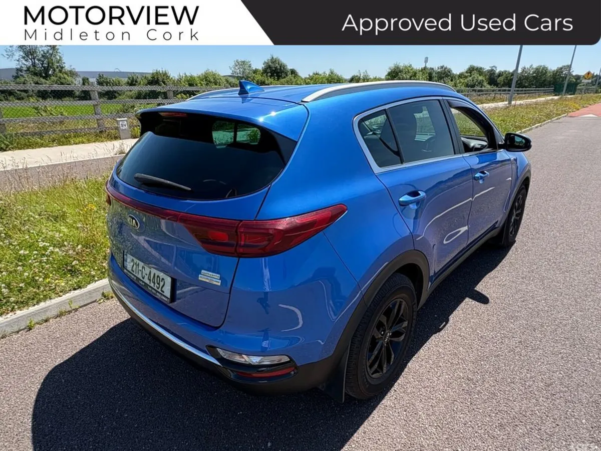Kia Sportage SUV, Diesel Hybrid, 2021, Blue