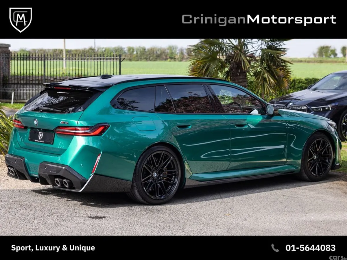 BMW M5 Estate, Petrol Plug-in Hybrid, 2025, Green