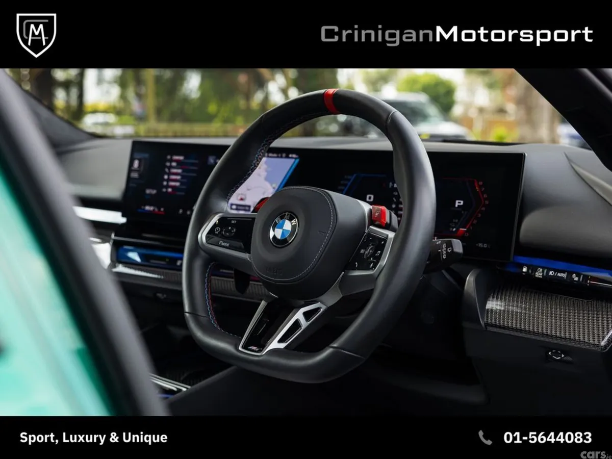 BMW M5 Estate, Petrol Plug-in Hybrid, 2025, Green