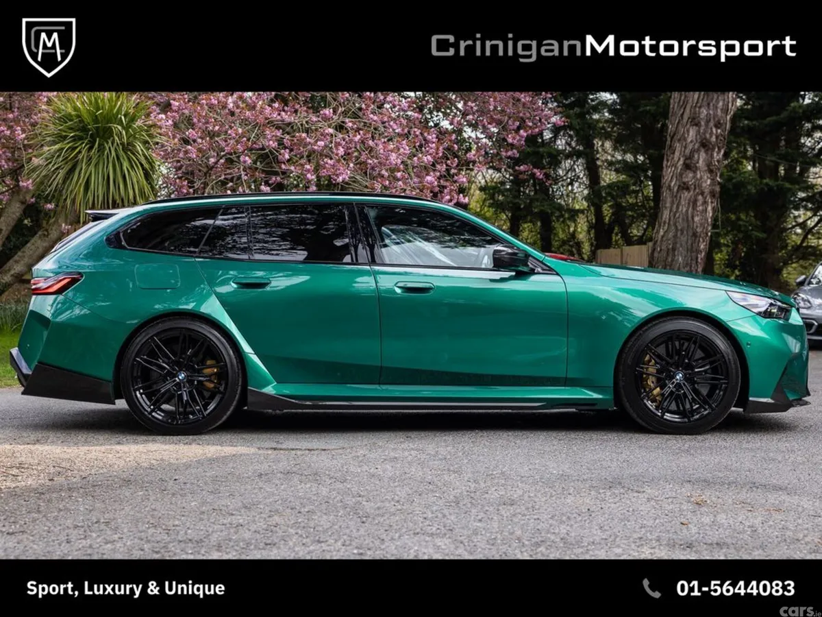 BMW M5 Estate, Petrol Plug-in Hybrid, 2025, Green