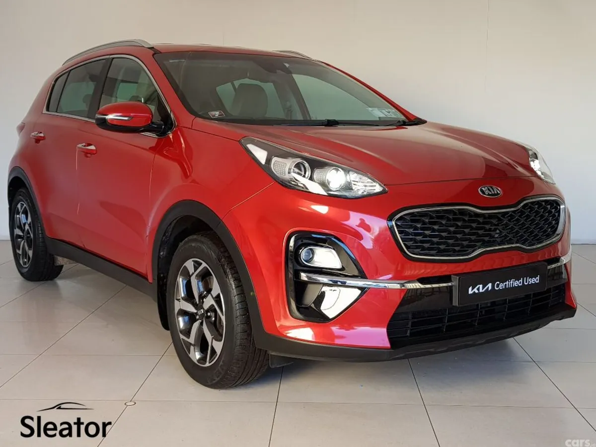 Kia Sportage MPV, Diesel Plug-in Hybrid, 2020, Red