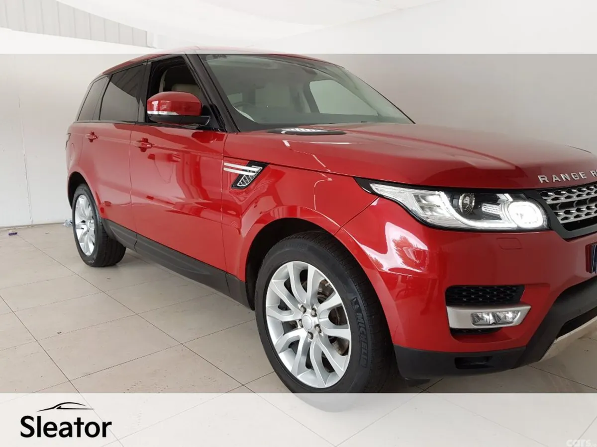 Land Rover Range Rover Sport Estate, Diesel, 2017, Red