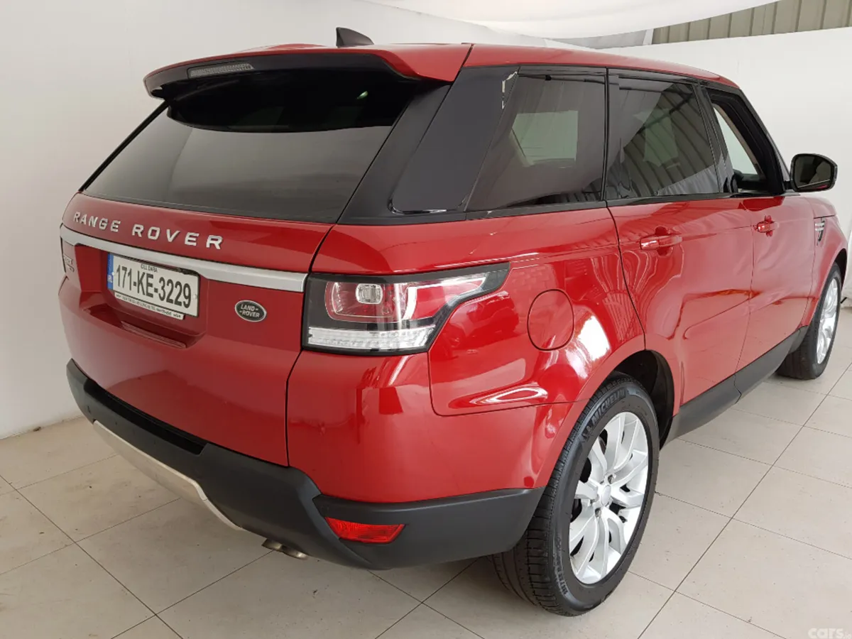 Land Rover Range Rover Sport Estate, Diesel, 2017, Red