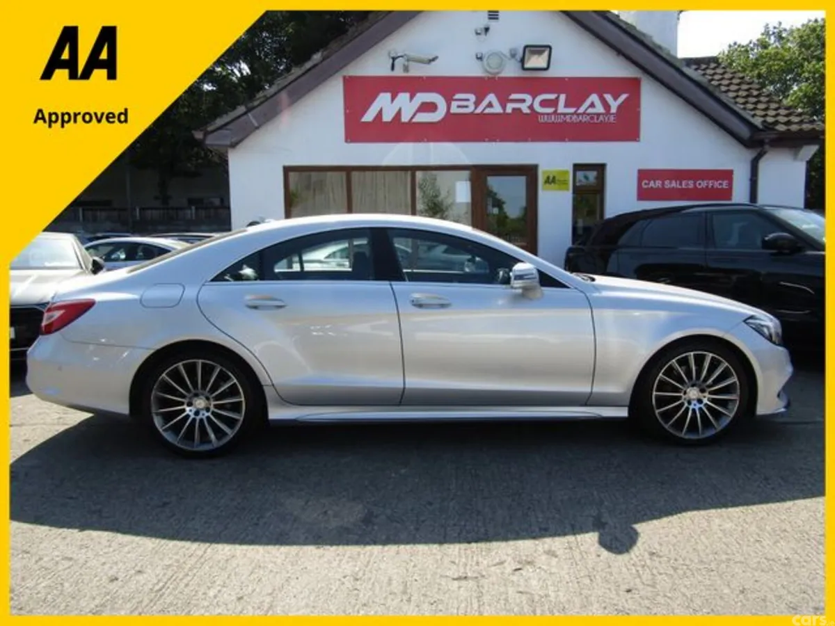 Mercedes-Benz CLS Coupe, Diesel, 2018, Silver