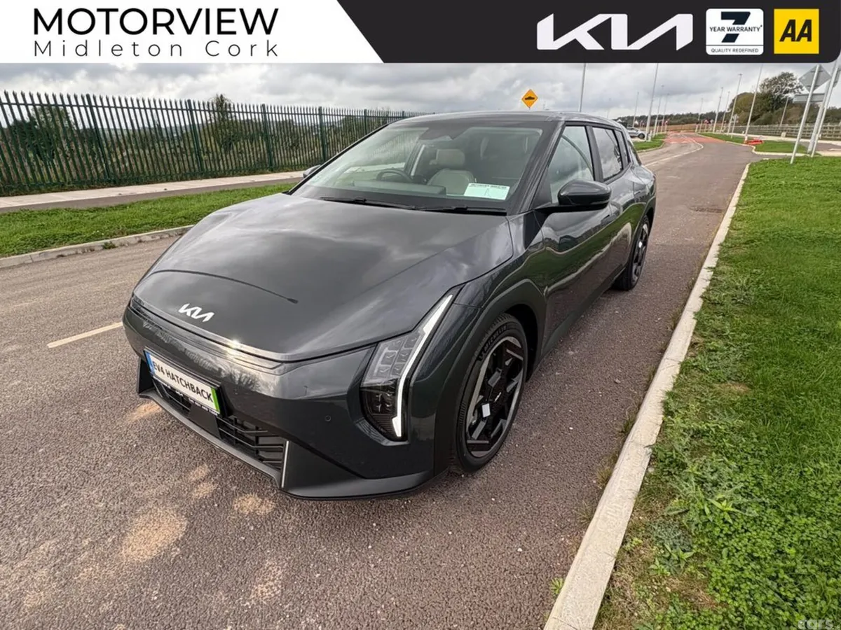Kia EV4 Hatchback, Electric, 2027, Grey