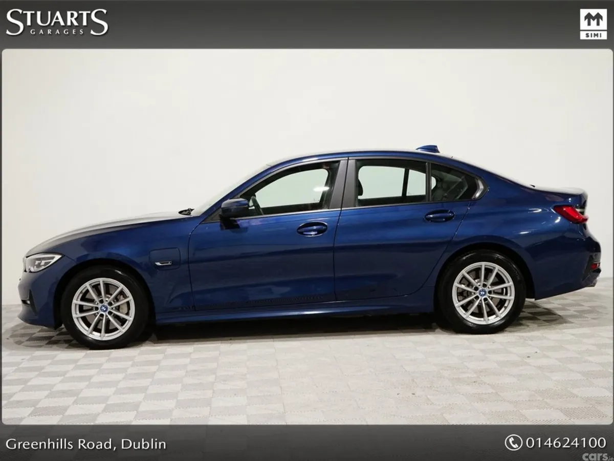BMW 3-Series Saloon, Petrol Plug-in Hybrid, 2022, Blue