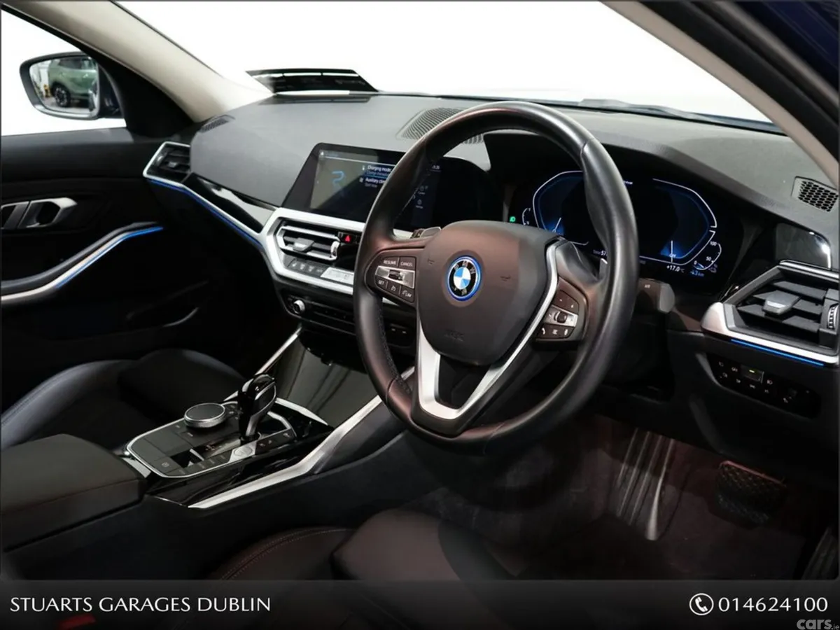 BMW 3-Series Saloon, Petrol Plug-in Hybrid, 2022, Blue