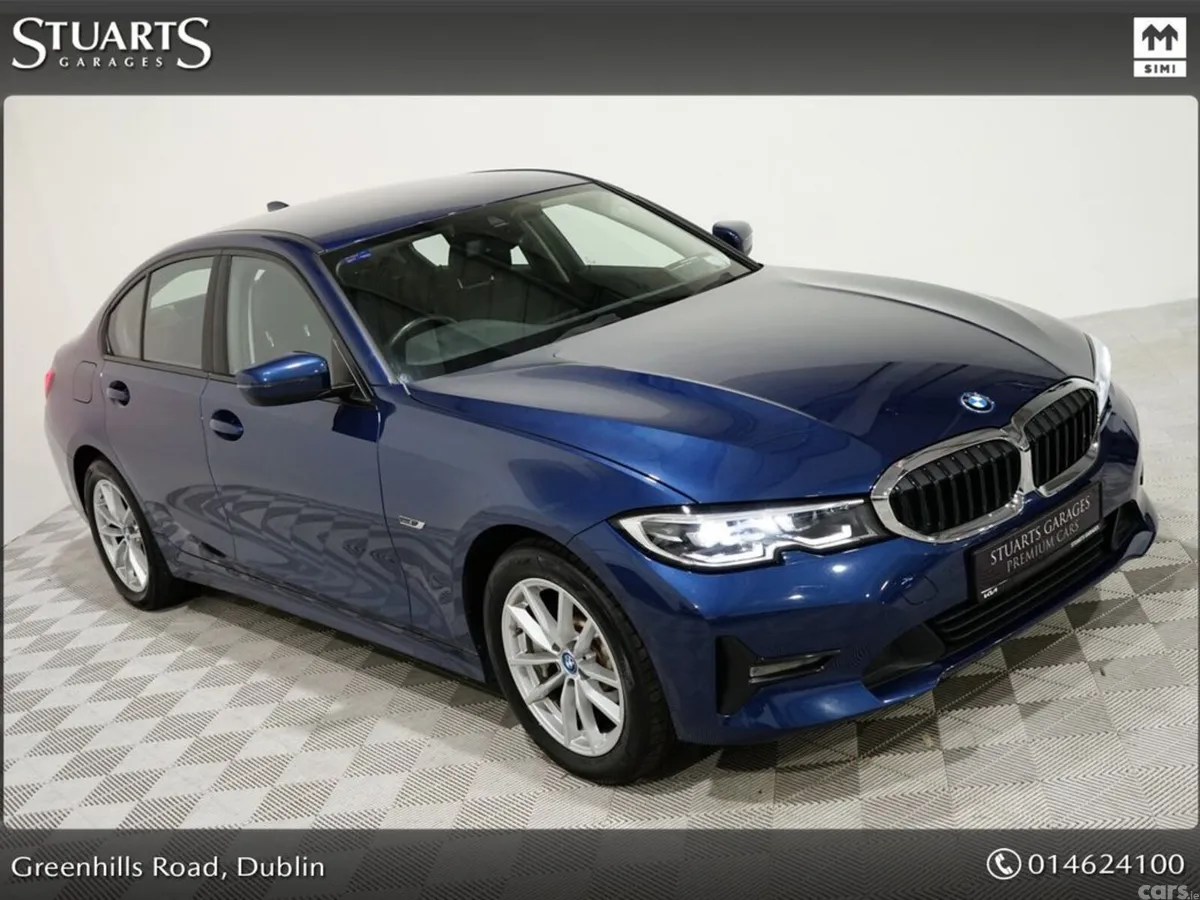 BMW 3-Series Saloon, Petrol Plug-in Hybrid, 2022, Blue