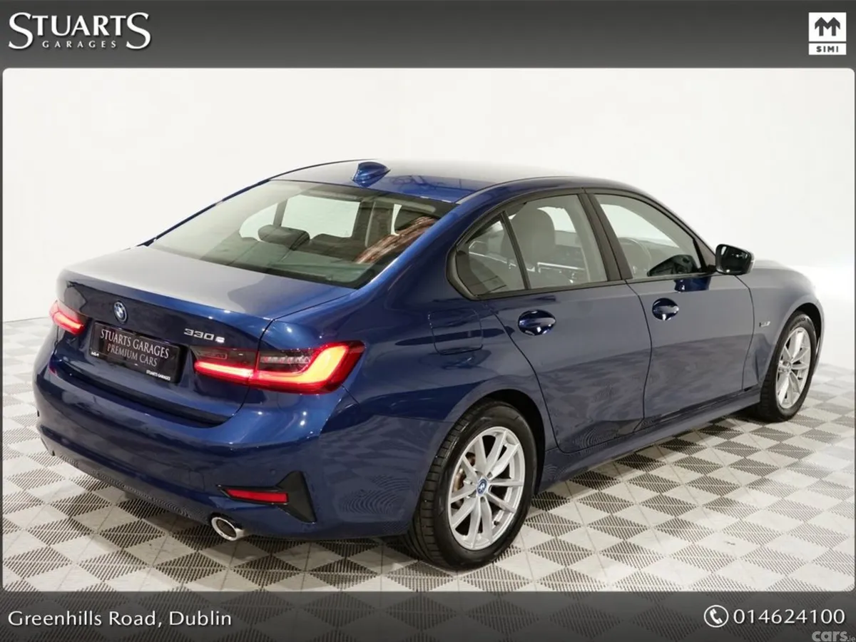 BMW 3-Series Saloon, Petrol Plug-in Hybrid, 2022, Blue