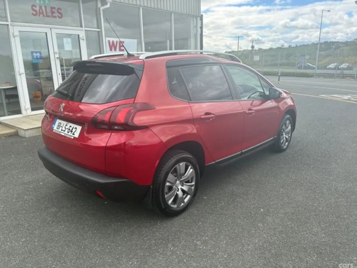 Peugeot 2008 SUV, Diesel, 2018, Red