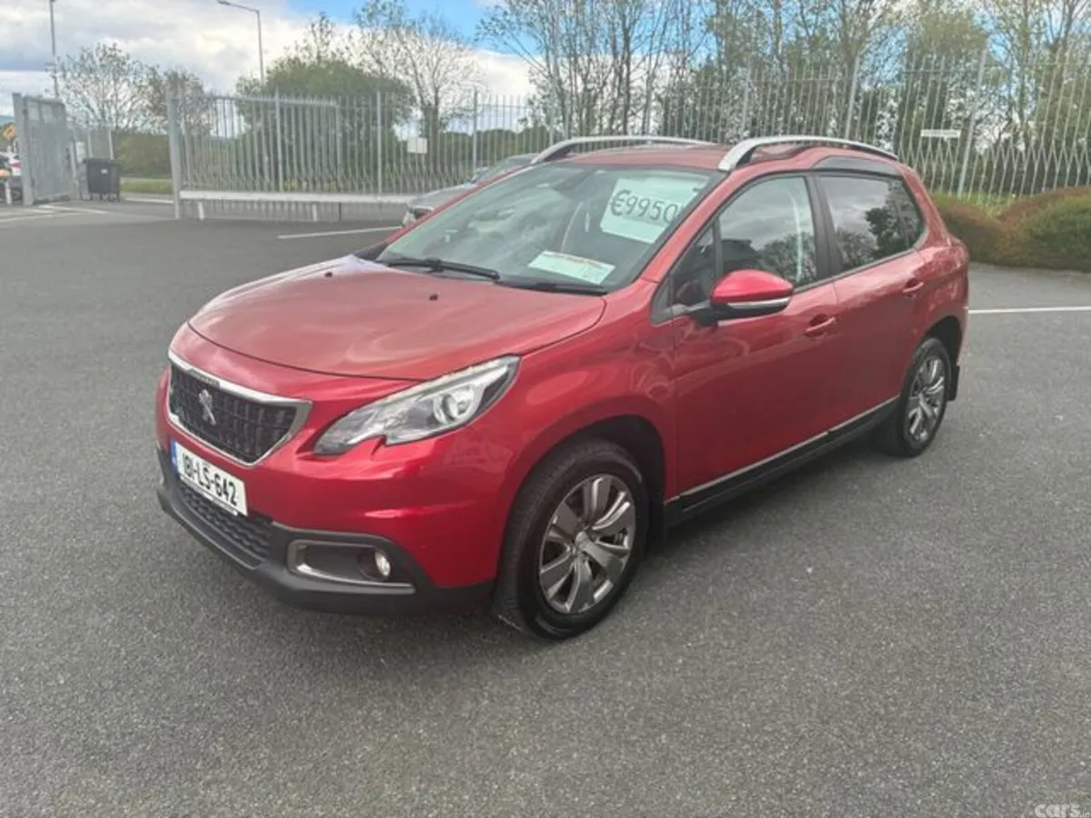 Peugeot 2008 SUV, Diesel, 2018, Red