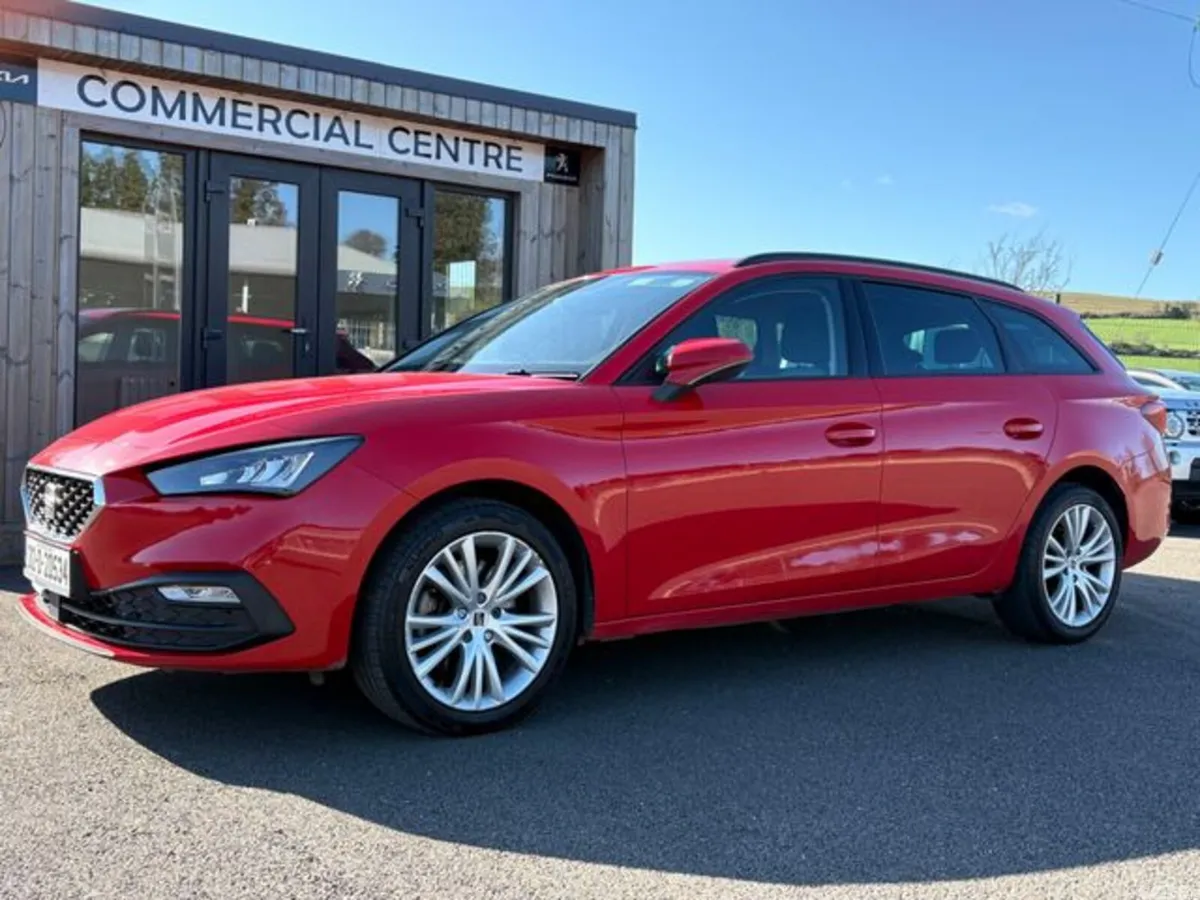 SEAT Leon Estate, Diesel, 2021, Red