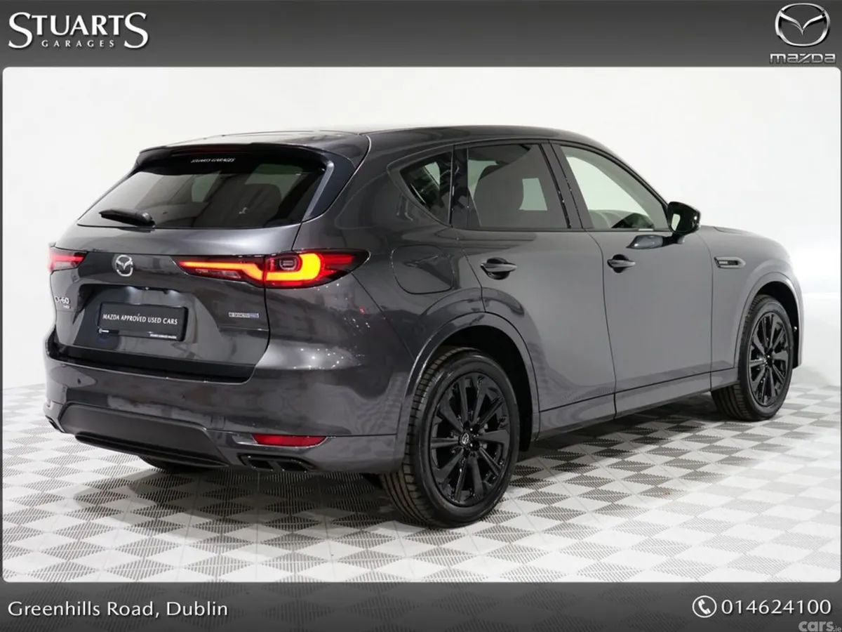Mazda CX-60 SUV, Petrol Plug-in Hybrid, 2024, Grey