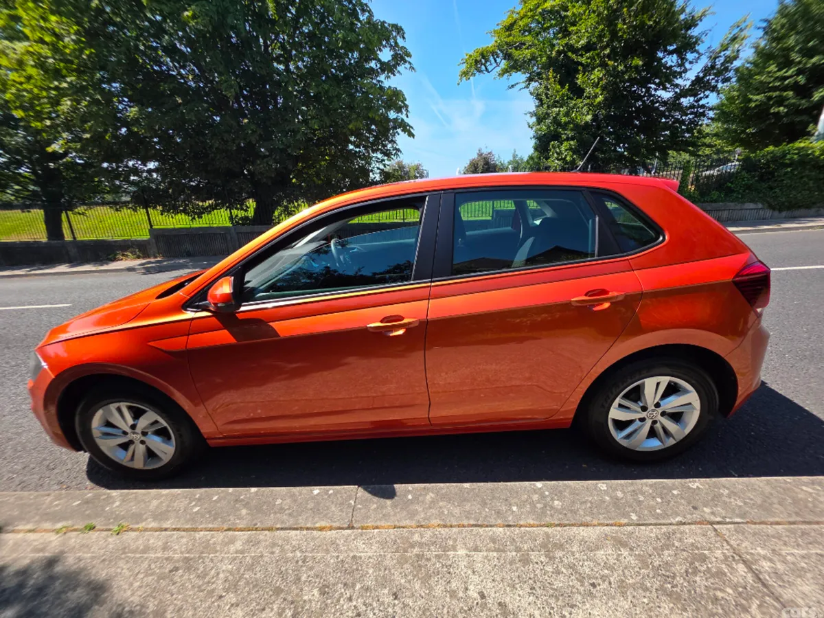 Volkswagen Polo Hatchback, Petrol, 2019, Orange